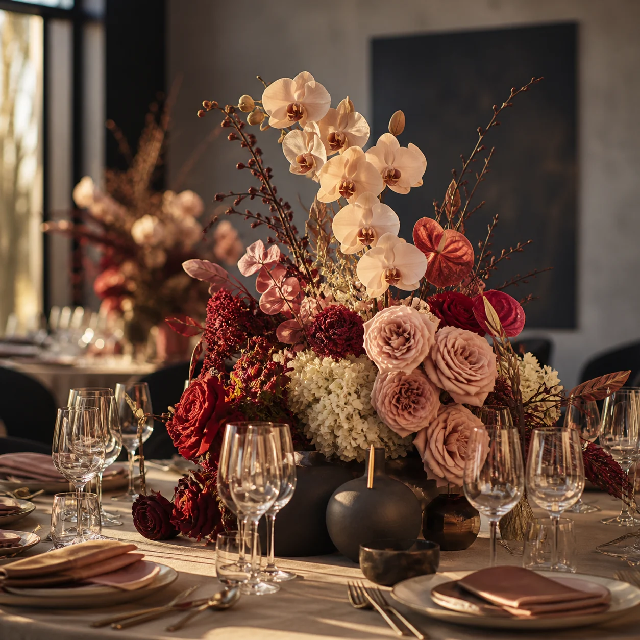 The table, in bloom
